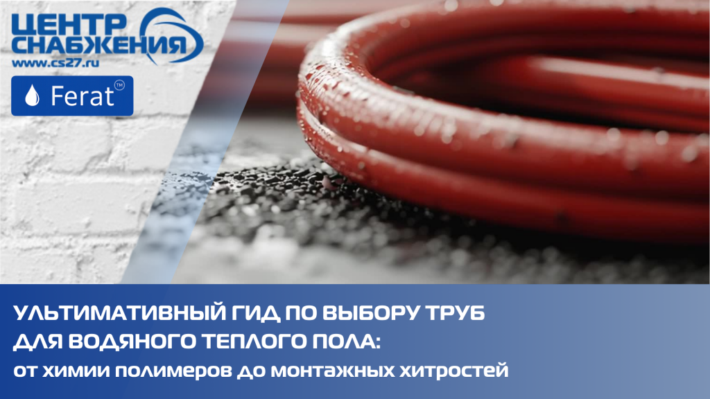 Ультимативный гид по выбору труб для водяного теплого пола: от химии полимеров до монтажных хитростей